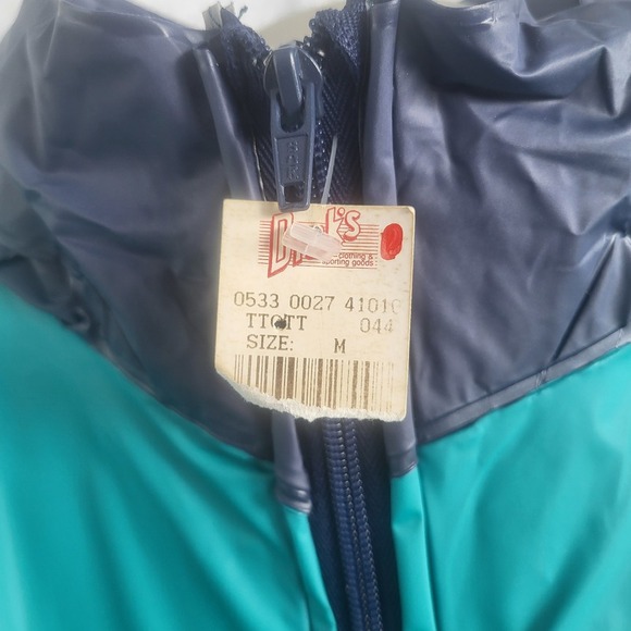 nwt‎ vintage 80/90s rainfair protective gear raincoat medium from dicks sporting - Picture 2 of 13